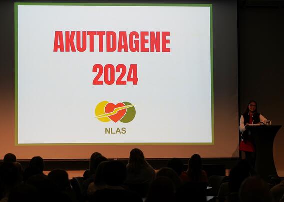 Åpning akuttdagene 2024 ved Siw Andrea Todal