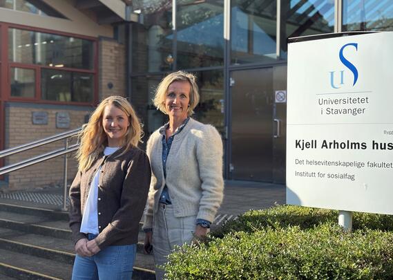 Sissel Steinberg Sørheim, universitetslektor i sykepleievitenskap, Universitetet i Stavanger og Siri Rugland Ree, fylkesnestleder NSF Rogaland