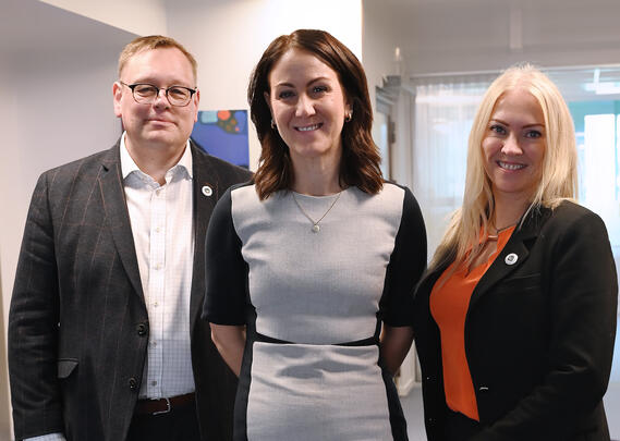 Kai Øivind Brenden, Tonje Brenna og Lill Sverresdatter Larsen