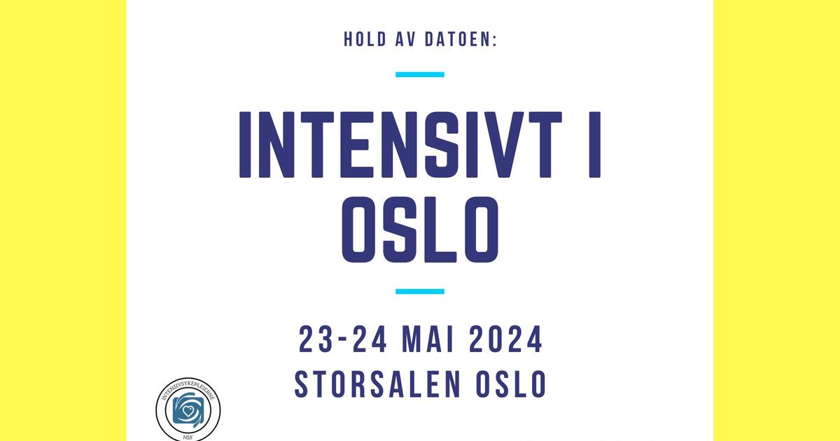 Intensivt I Oslo 2024   Teaser.intensivt I Oslo 