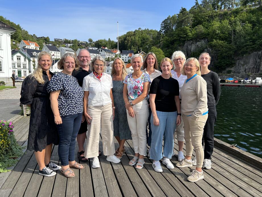 Ledere og ansatte ved fylkeskontoret i Agder