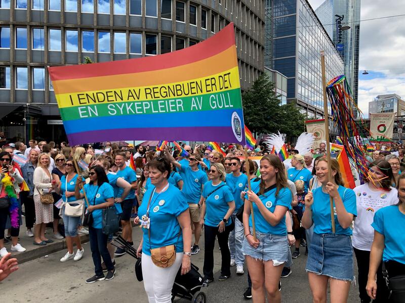 NSF Oslo i Pride Parade