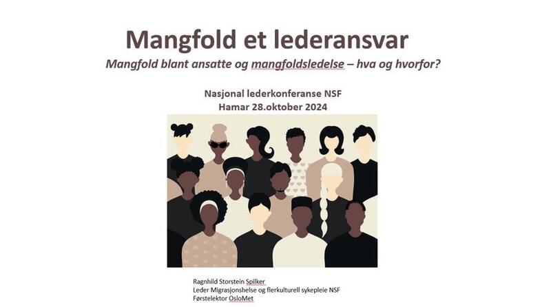 Mangfold et lederansvar 28.oktober 2024